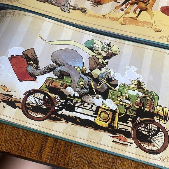 Brian Kesinger Walking Your Octopus & Traveling 🧳🐙Disney Animator Design Books - Picture 9 of 13